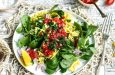 Makarna salatası