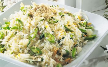 Maydanozlu pirinç salatası