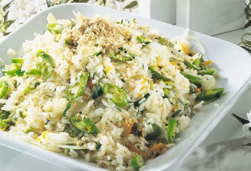 Maydanozlu pirinç salatası
