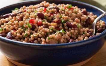Meksika Fasulyeli Kuskus Salatası Tarifi
