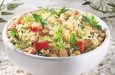 Nohutlu bulgur salatası