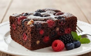 Orman Meyveli Brownie Tarifi