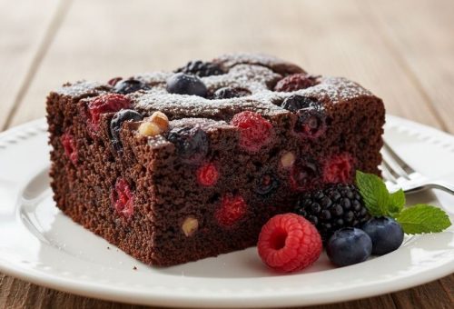 Orman Meyveli Brownie Tarifi