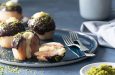 Pastacı kremalı ve çikolatalı elma