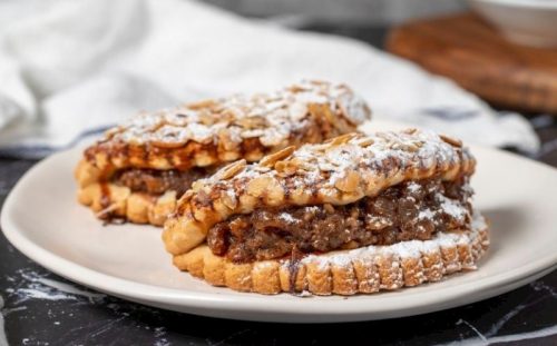 Pastane Tadında Elmalı Kurabiye