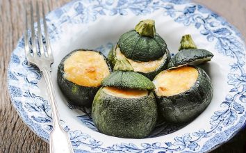 Peynirli kabak dolması