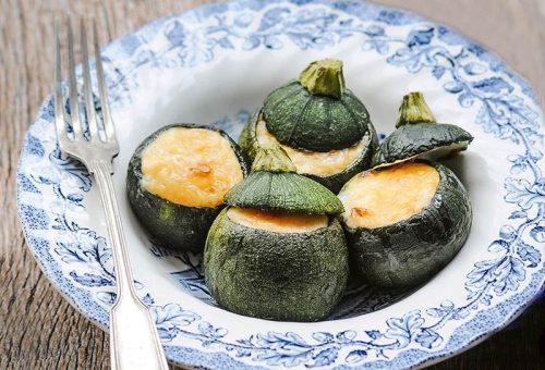 Peynirli kabak dolması