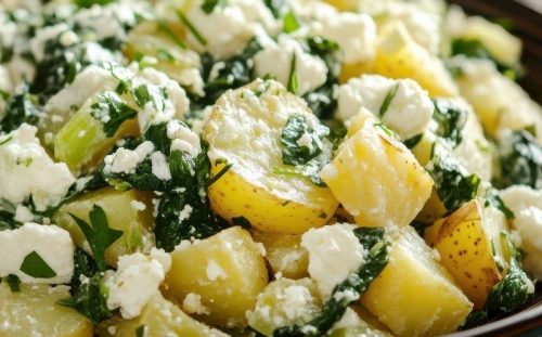 Peynirli Patates Salatası Tanımı