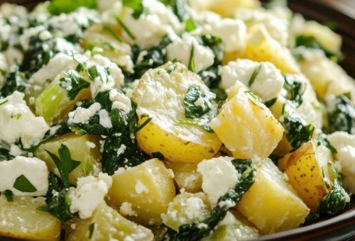 Peynirli Patates Salatası Tanımı