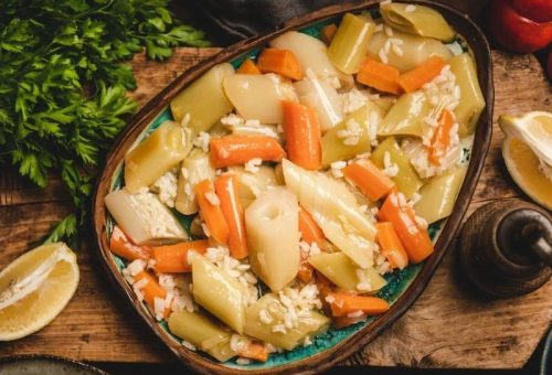 Pirinçli Pırasa Yemeği