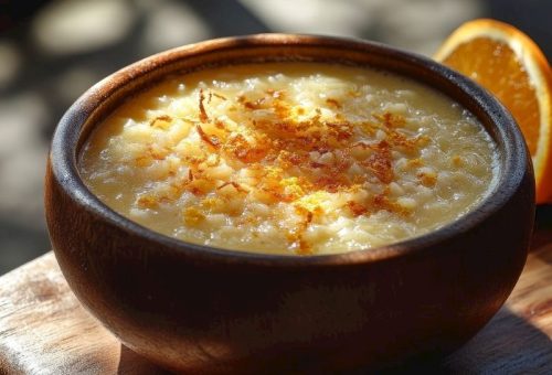 Portakallı Sütlaç Tanımı