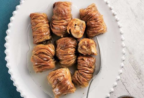 Sarı burma tatlısı