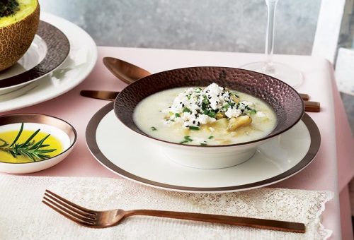 Sarı mercimekli enginar çorbası