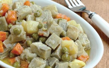 Sebzeli zeytinyağlı enginar