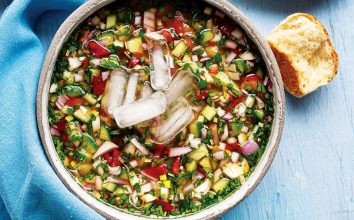 Soğuk Salata Çorbası