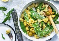 Sultani bezelyeli gnocchi