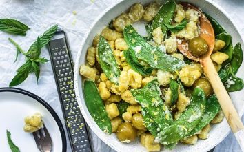 Sultani bezelyeli gnocchi
