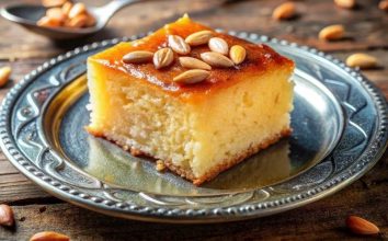 Süt Şerbetli Revani