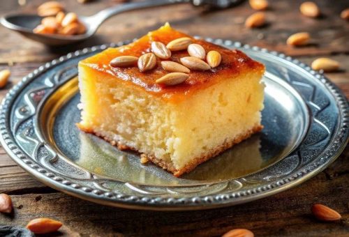 Süt Şerbetli Revani