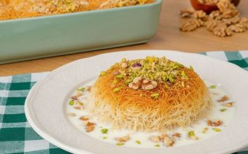 Sütlü Kadayıf Tatlısı Tarifi