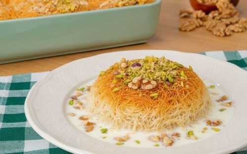 Sütlü Kadayıf Tatlısı Tarifi