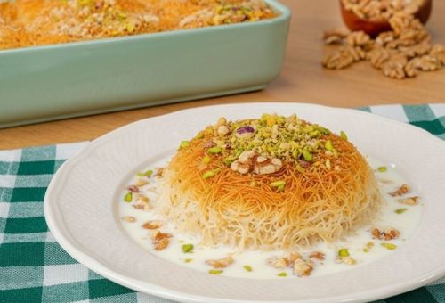 Sütlü Kadayıf Tatlısı Tarifi