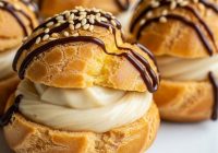 Tahin Kremalı Profiterol