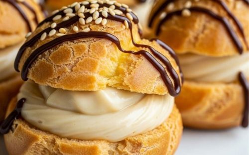 Tahin Kremalı Profiterol