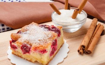 Tarçınlı Kirazlı Kek Tanımı