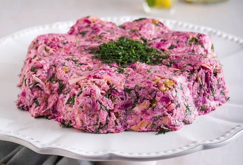 Tavuklu kabak salatası
