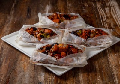 Tavuklu Kağıt Kebabı