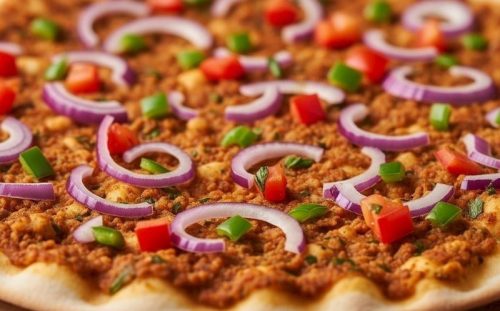 Tavuklu Lahmacun
