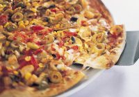 Tavuklu Ve Mantarlı Pizza