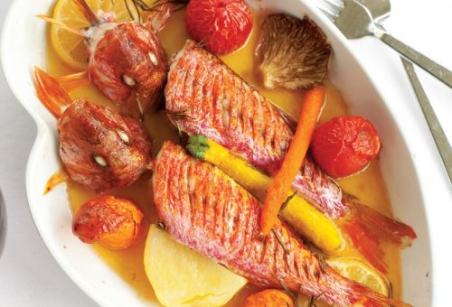 Tereyağında barbun balığı