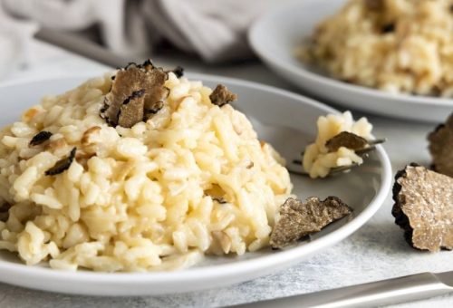 Trüf Mantarlı Risotto