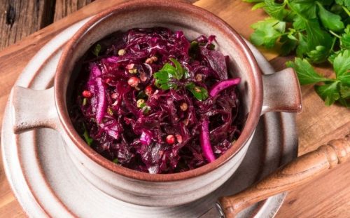Turşu Tadında Mor Lahana Salatası Tanımı