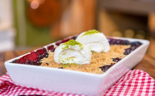 Vişneli Crumble