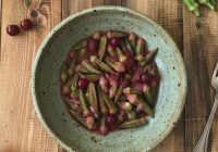 Vişneli Zeytinyağlı Bamya Tarifi