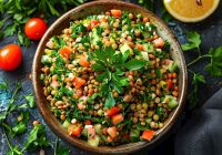 Yeşil Mercimek Salatası Tarifi