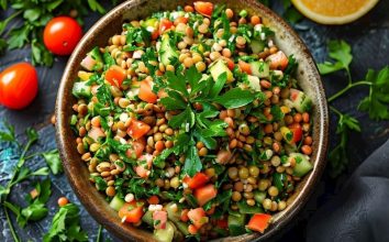 Yeşil Mercimek Salatası Tarifi