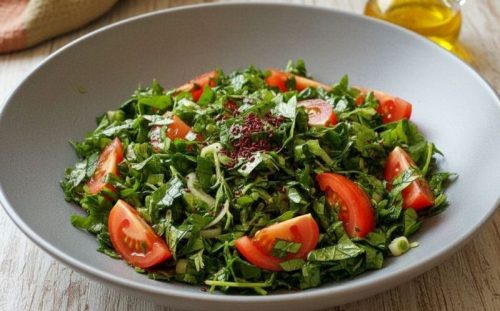 Zahter Salatası Tarifi