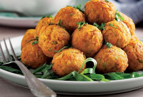 Zencefilli bal kabağı köftesi