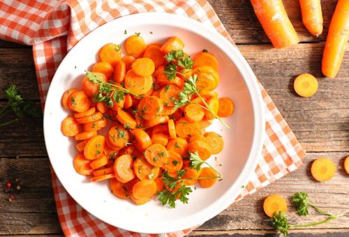 Zeytinyağlı Havuç Dilimleri