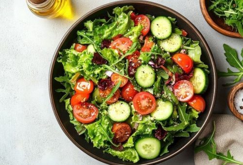 Zeytinyağlı Roka Salatası Tarifi