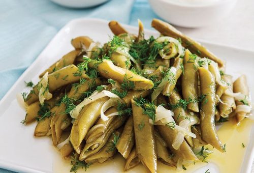 Zeytinyağlı taze bakla